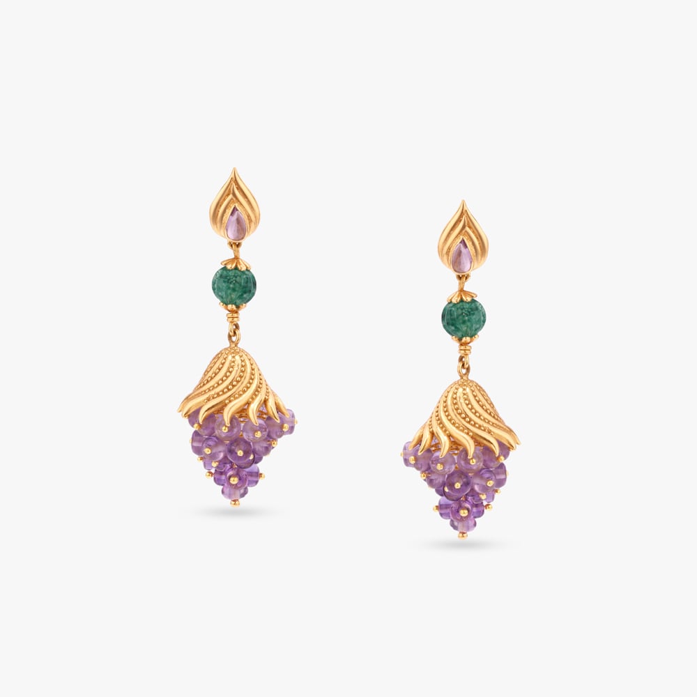 Twilight Vinefall Gold Drop Earrings,,hi-res image number null