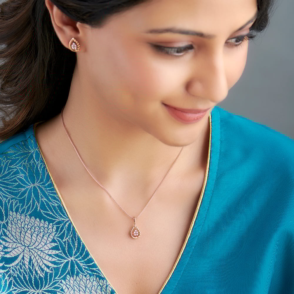Delightful Diamond Pendant and Earrings Set,,hi-res image number null