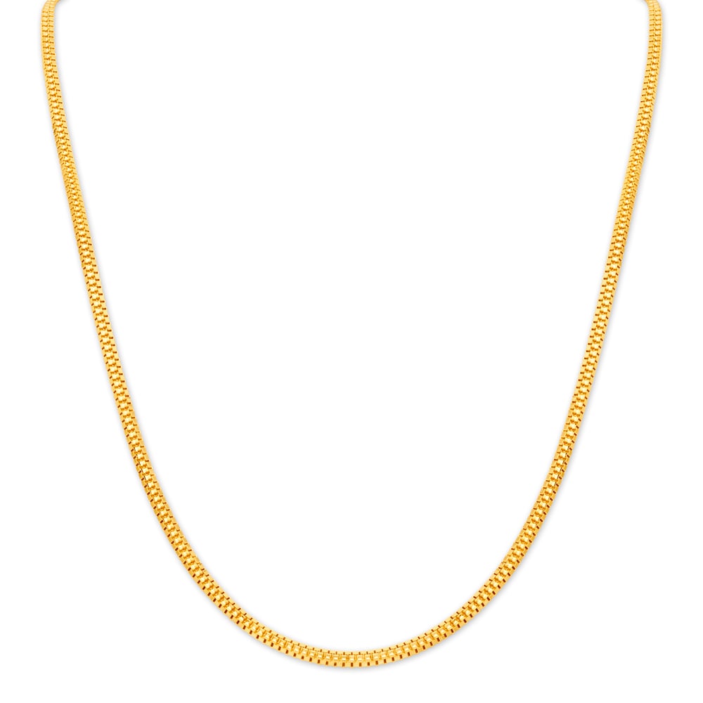 

Magnificent Yellow Gold Box Chain