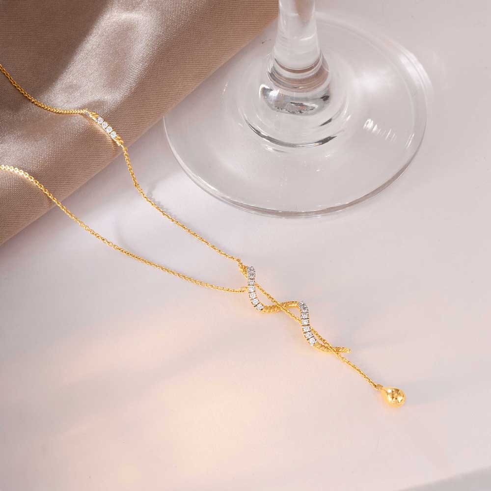 Swerve Spark Diamond Necklace,,hi-res image number null