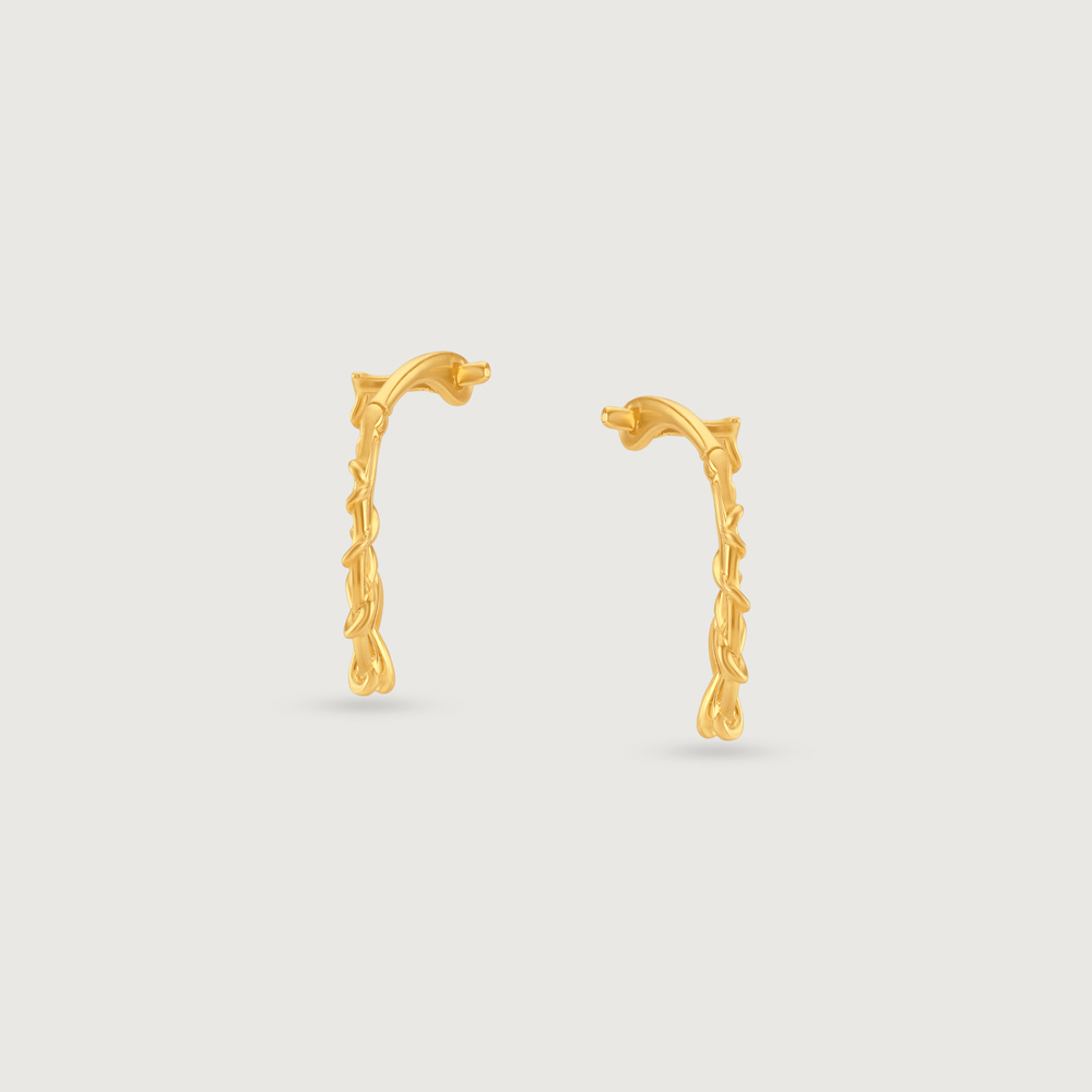 Airy Radiant Gold Hoop Earrings,,hi-res image number null