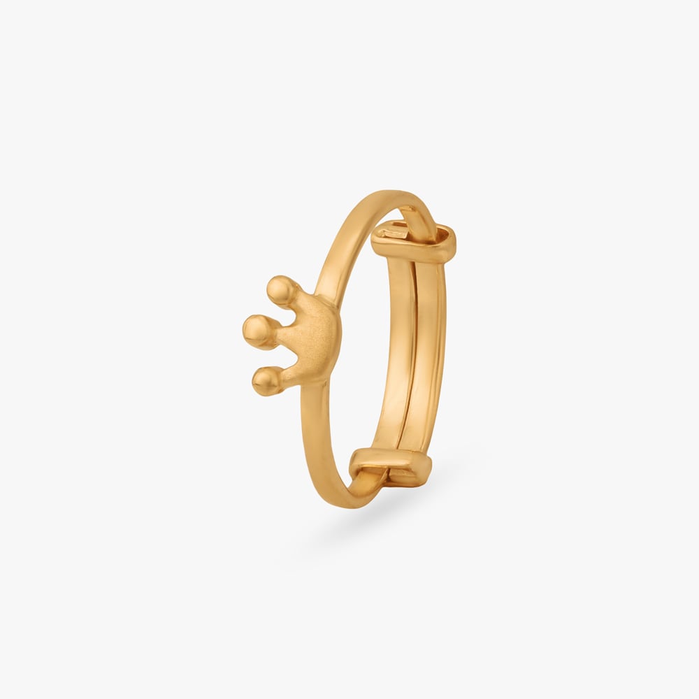 

Little Monarch Gold Ring for Kids