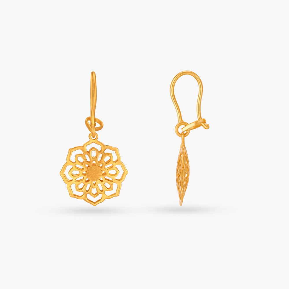 Delicate Floral Necklace Set,,hi-res image number null