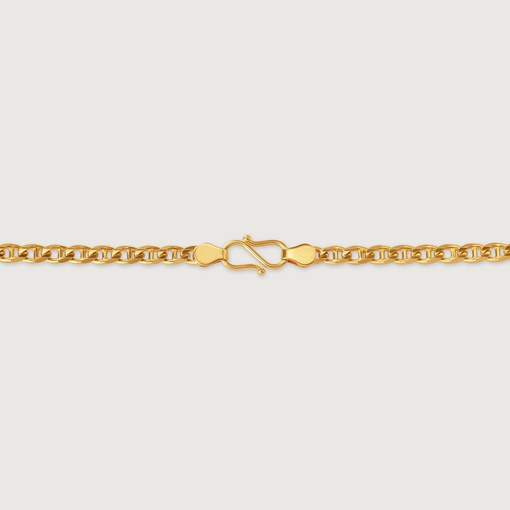 Cascade Link 22 Kt Gold Chain,,hi-res image number null