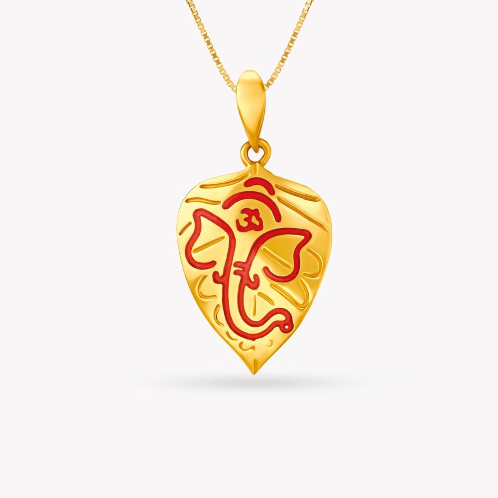Lovely Mangalmurti Pendant,,hi-res image number null