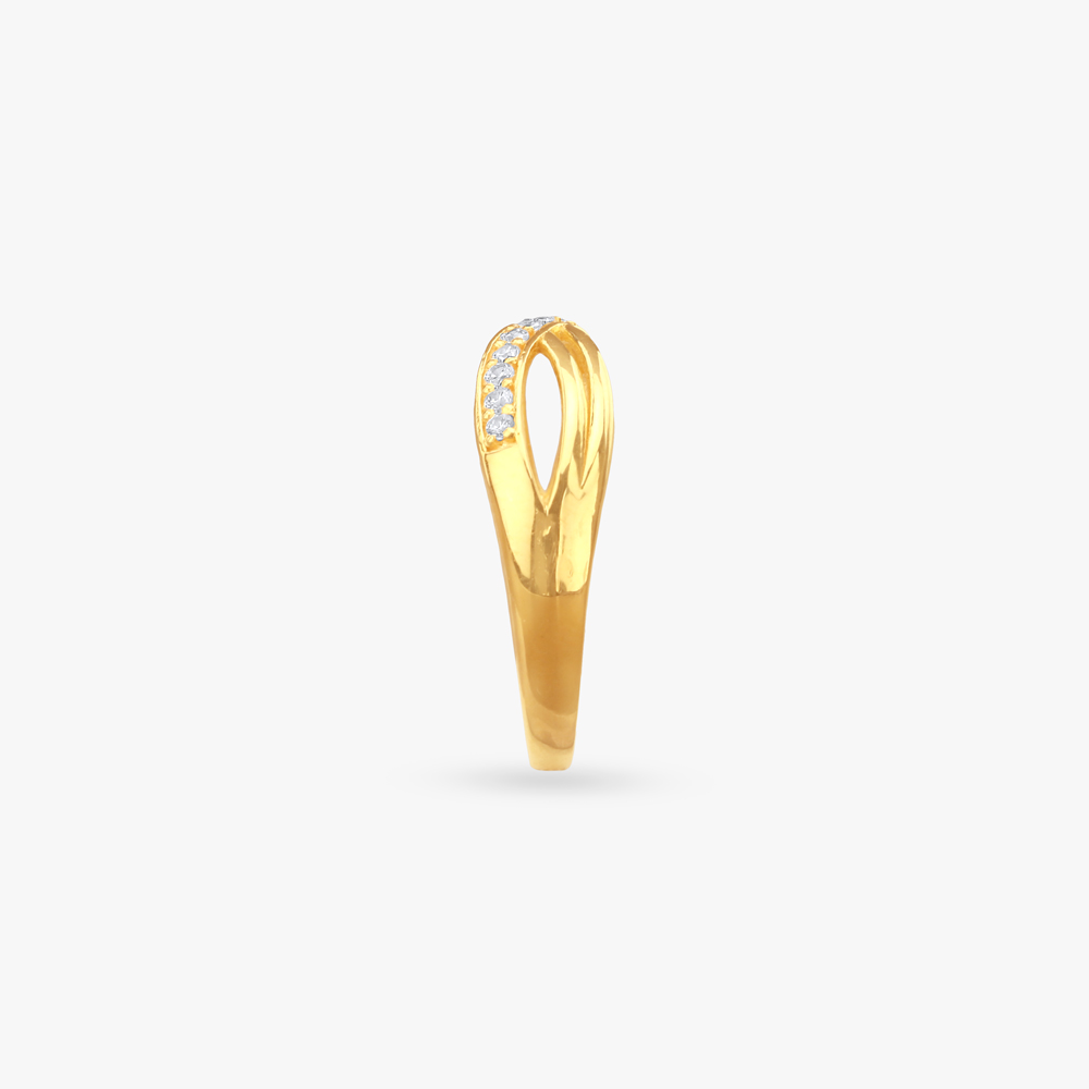 Forever Loop Gold Ring,,hi-res image number null