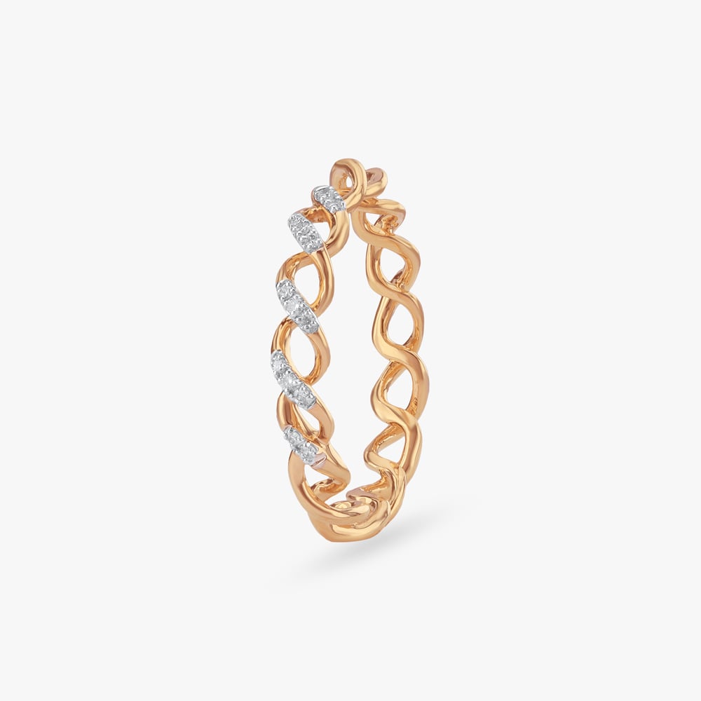Loop Sparkle Diamond Ring,,hi-res image number null
