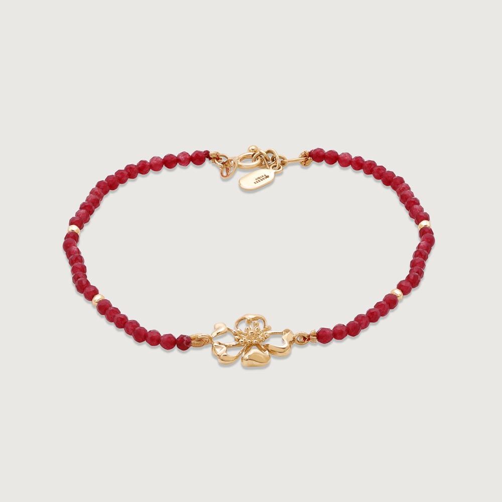 Blossom Charm Gemstone Bracelet,,hi-res image number null