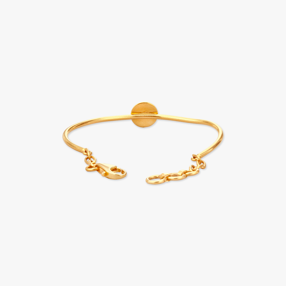 Little Blessings Gold Bangle For Kids,,hi-res image number null