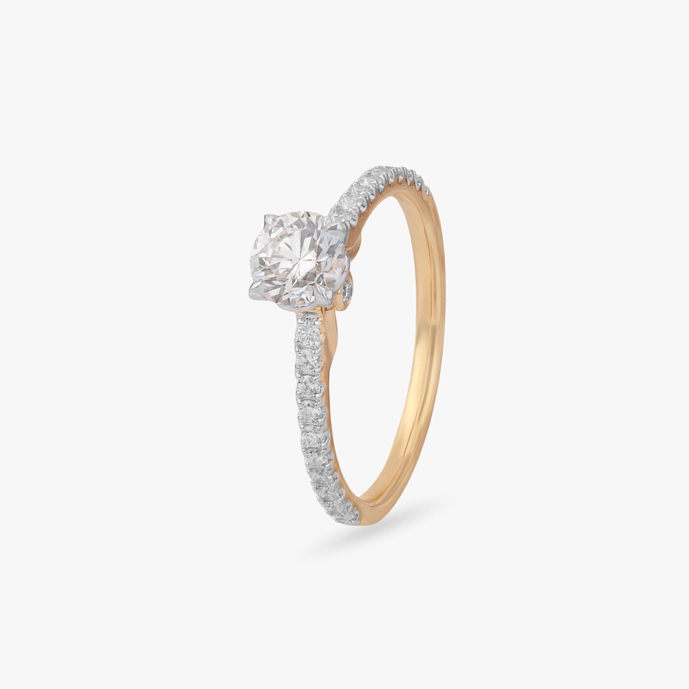 

Ecliptic Glow Solitaire Ring