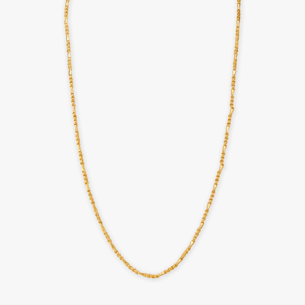 

Bar Link Gold Chain