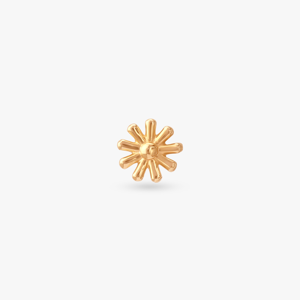 

Daisy Charm Gold Nose Pin