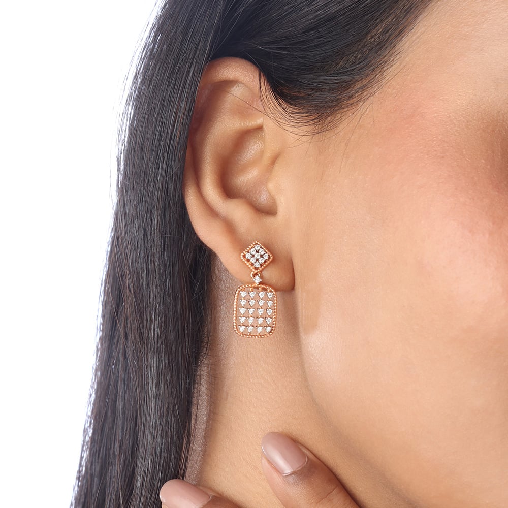 Glam Crush Diamond Earrings,,hi-res image number null