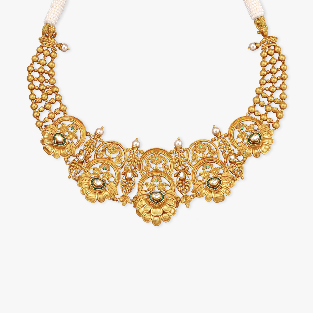 Vintage Glamour Gold Necklace Set,,hi-res image number null