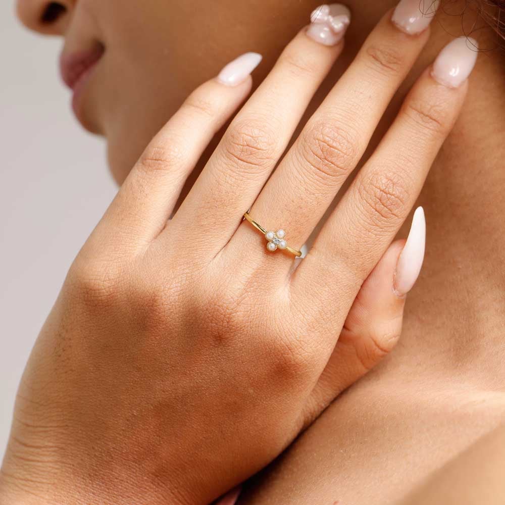 Playful Bloom Diamond Ring,,hi-res image number null
