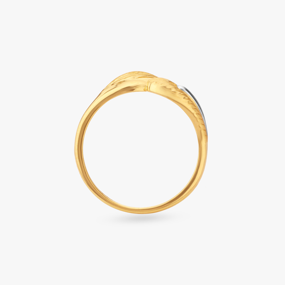 Harmony Swirl Gold Ring,,hi-res image number null