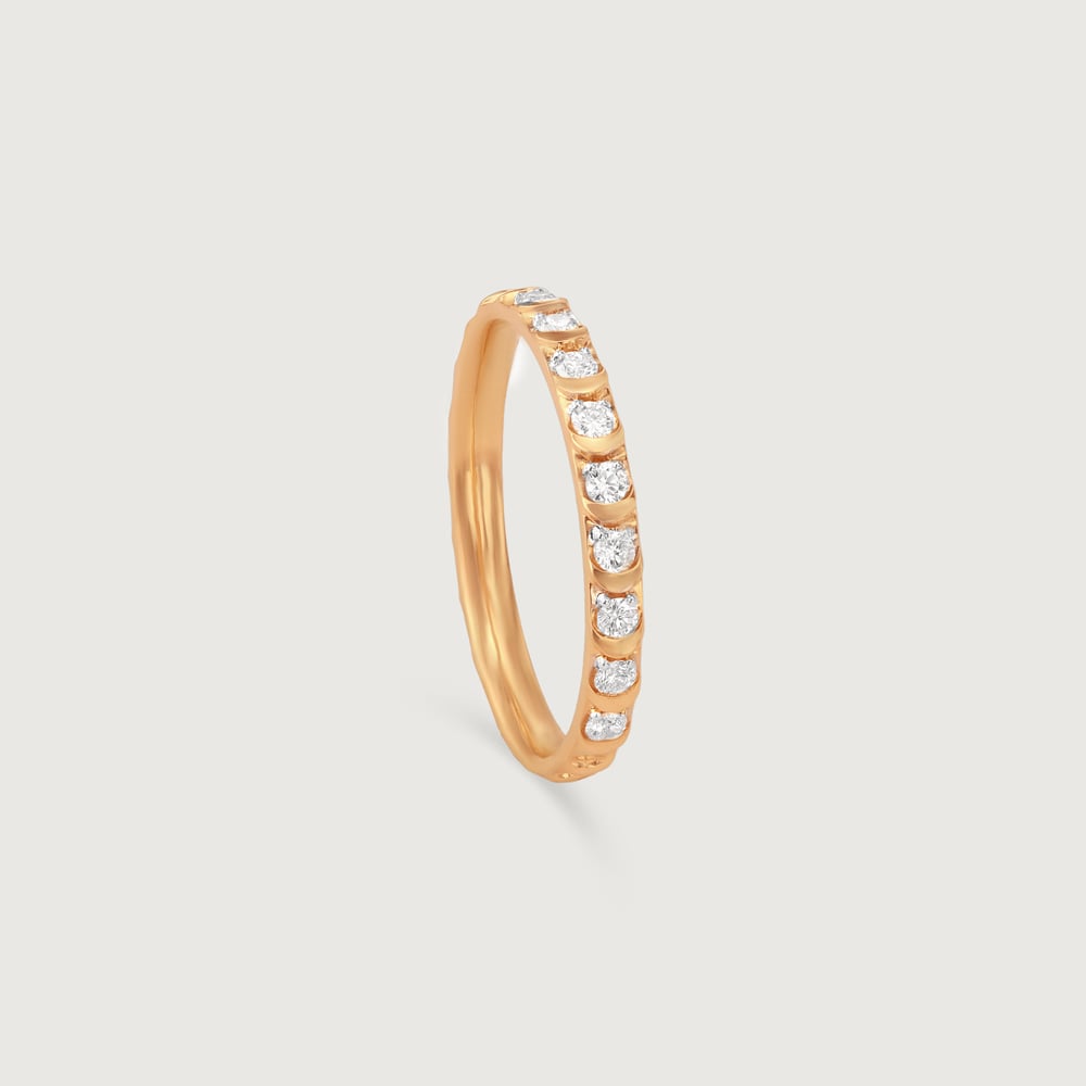 Crescent Moon Diamond Ring,,hi-res image number null