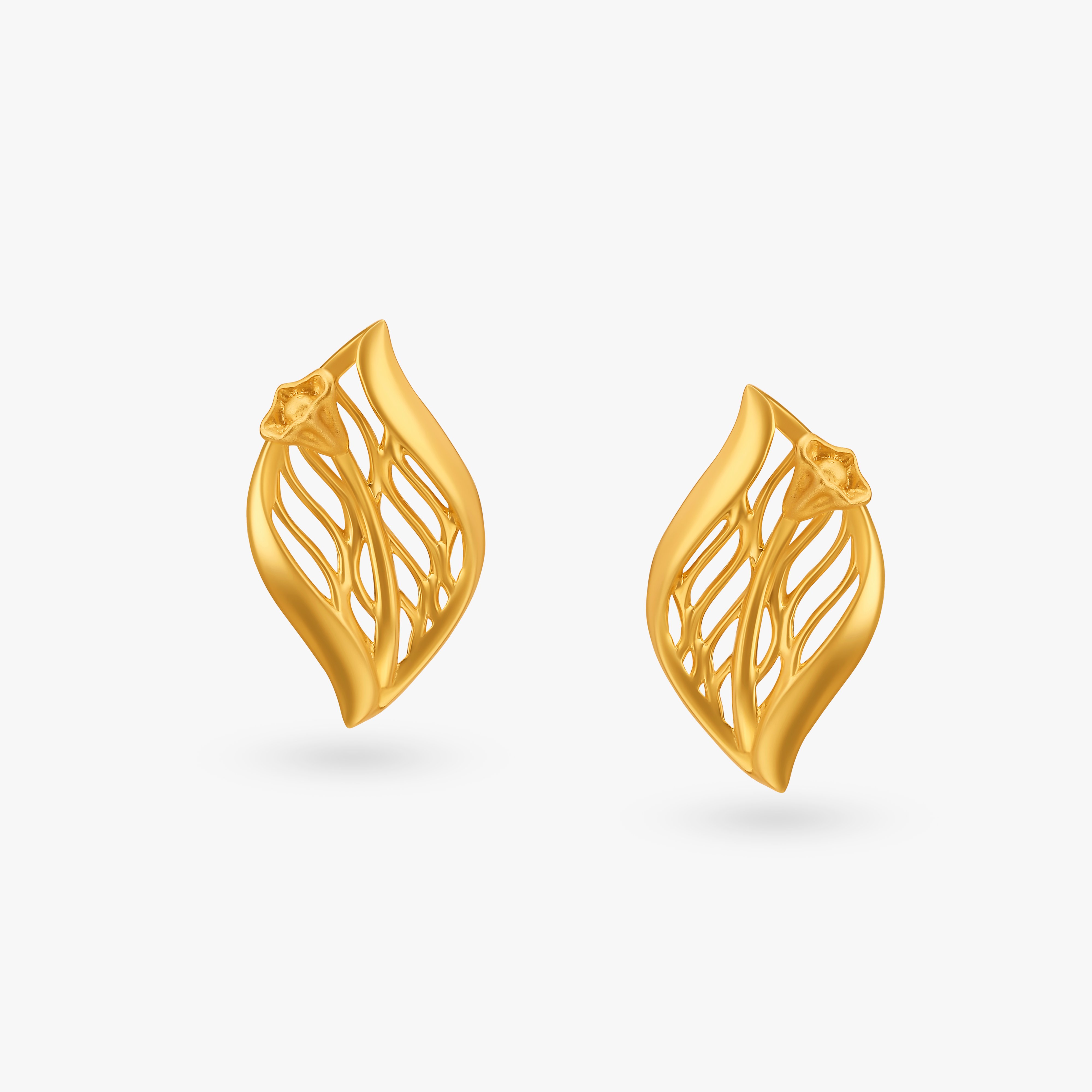 Leafy Pendant and Earrings Set,,hi-res image number null