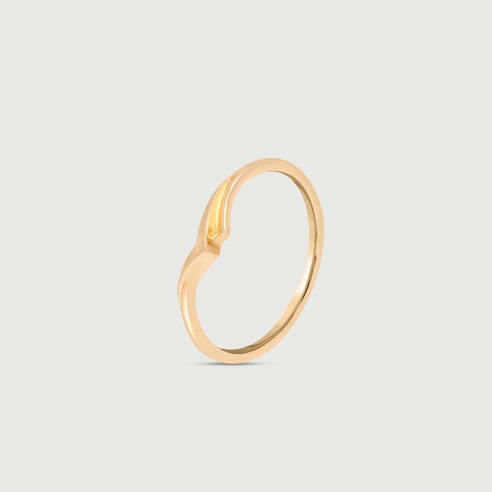Chic Chevron Gold Ring,,hi-res image number null