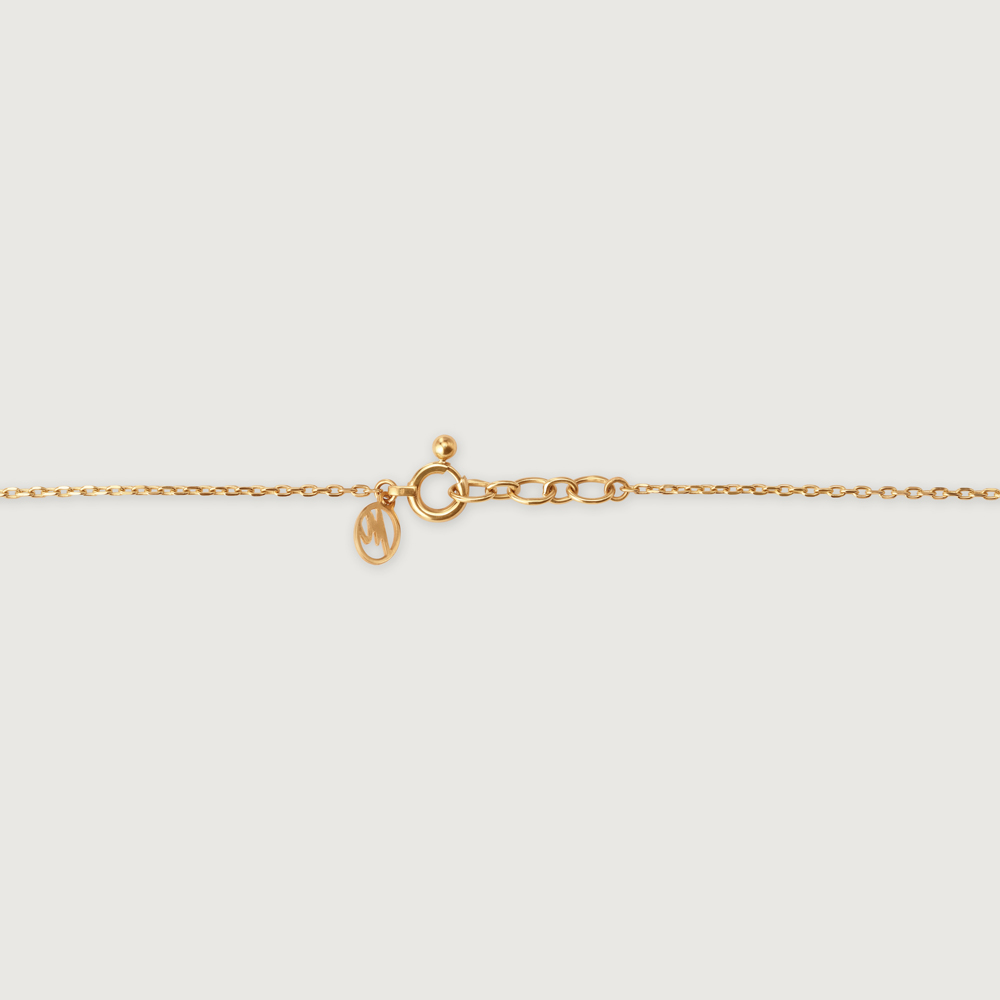 Golden Embrace 14 Kt Gold & Diamond Necklace,,hi-res image number null