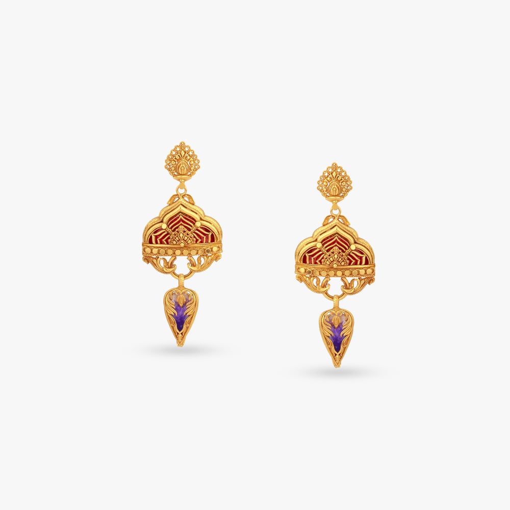 Cosmic Blossom Gold Necklace Set,,hi-res image number null