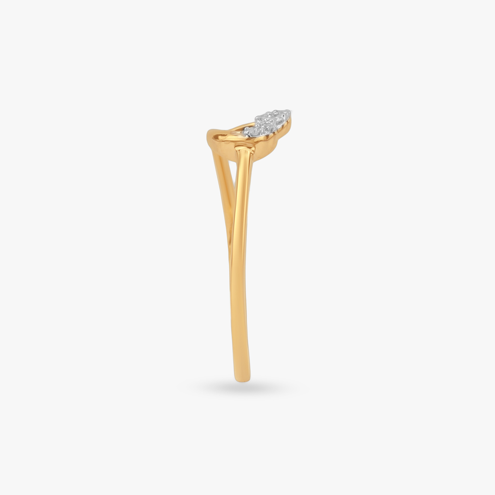 Gentle Curve Diamond Ring,,hi-res image number null