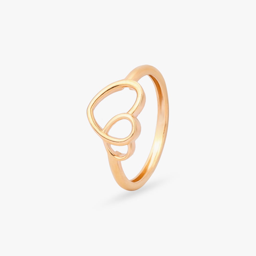 

Endless Heart Gold Ring