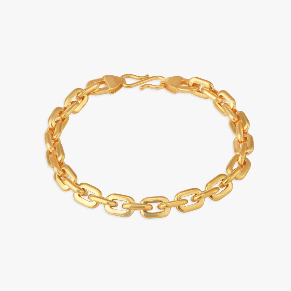Irresistibly Stylish Link Chain Bracelet For Men,,hi-res image number null