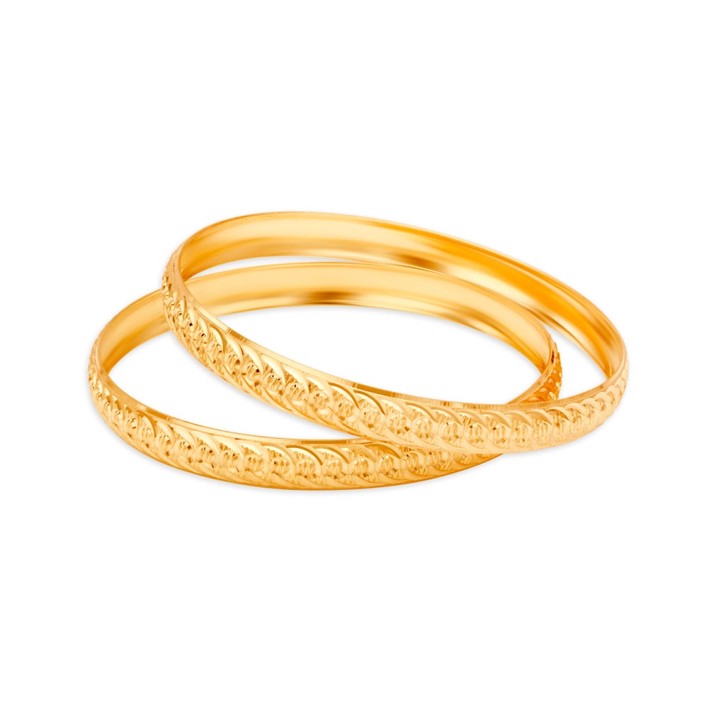 Brilliant Gold Bangle