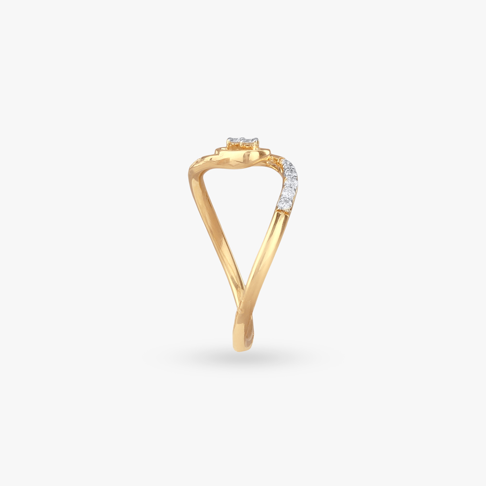 Eternal Twist Diamond Ring,,hi-res image number null