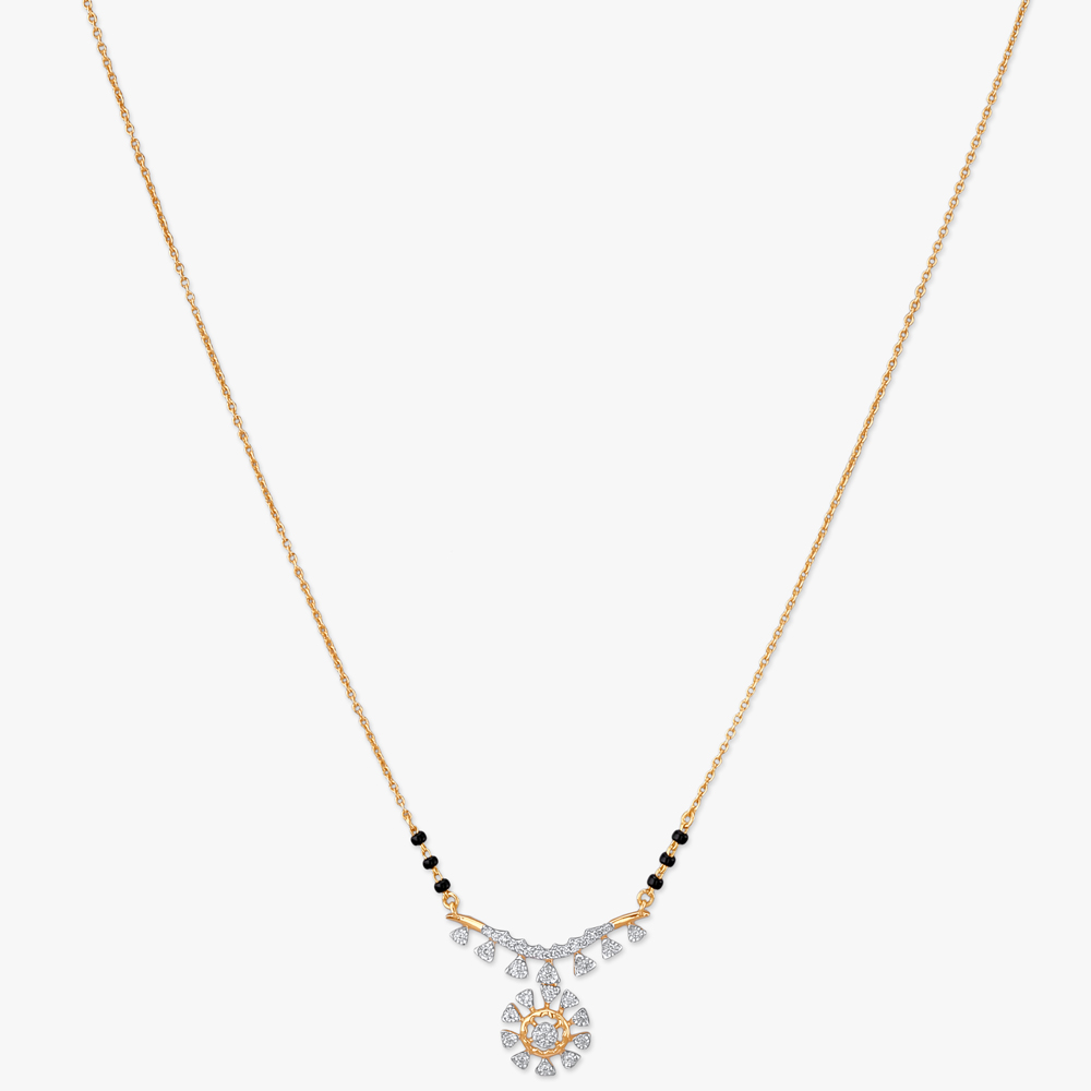 Divine Glow Diamond Mangalsutra,,hi-res image number null
