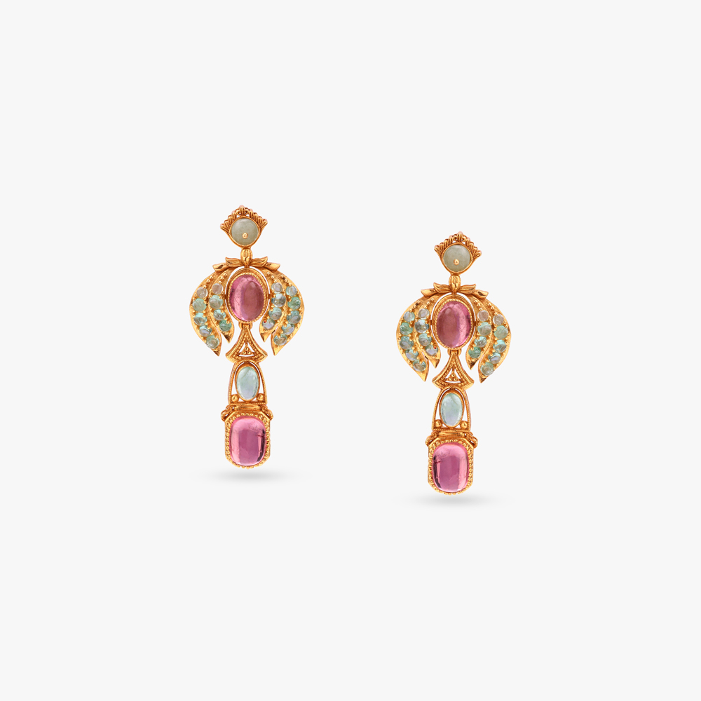 Orchard Drape Gold Necklace Set,,hi-res image number null