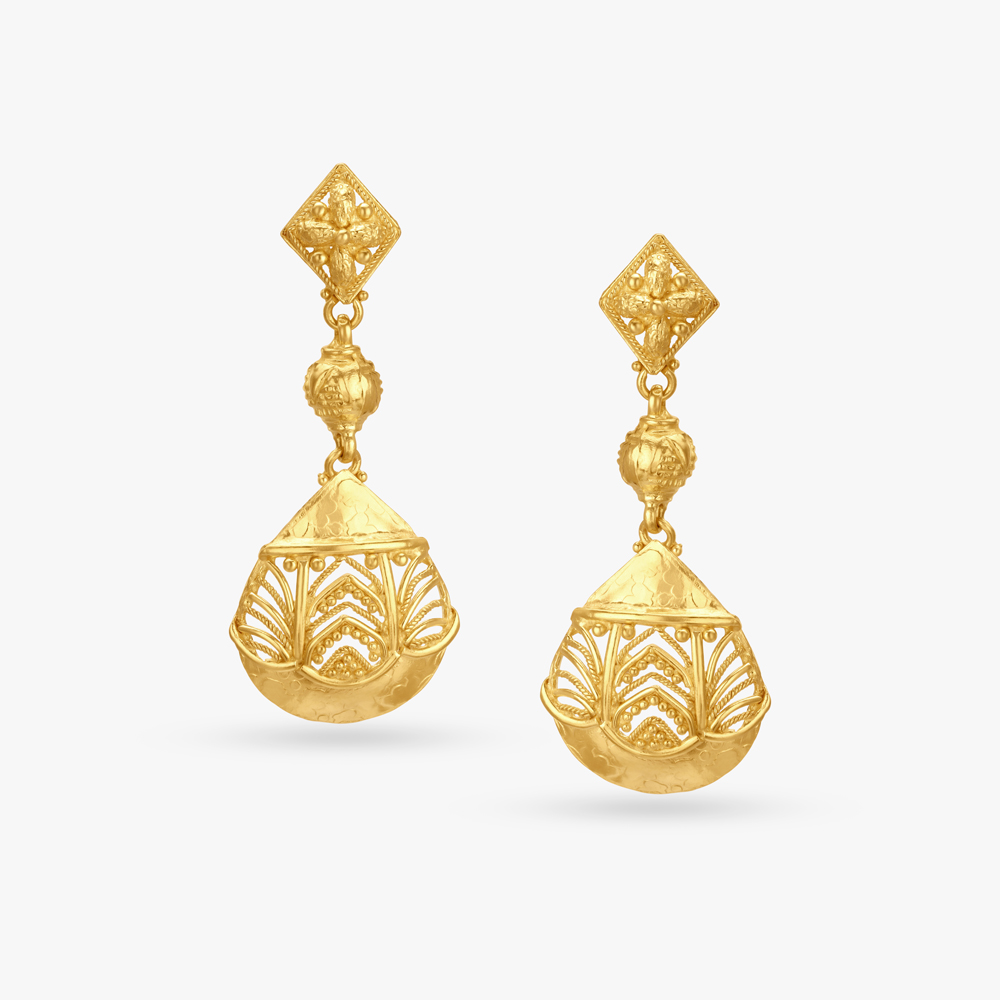 Buy Mia by Tanishq 14k Gold Earrings for Women Online At Best Price @ Tata  CLiQ