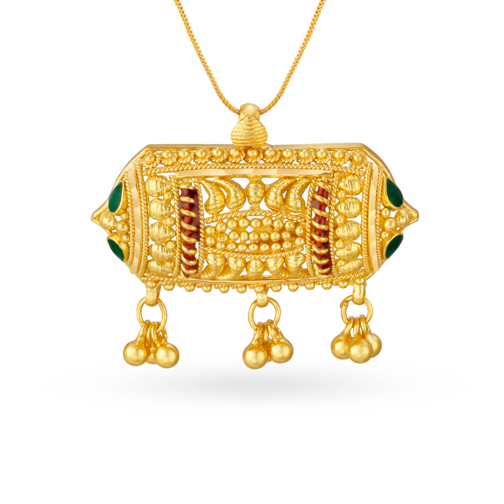 Glorious Gold Pendant