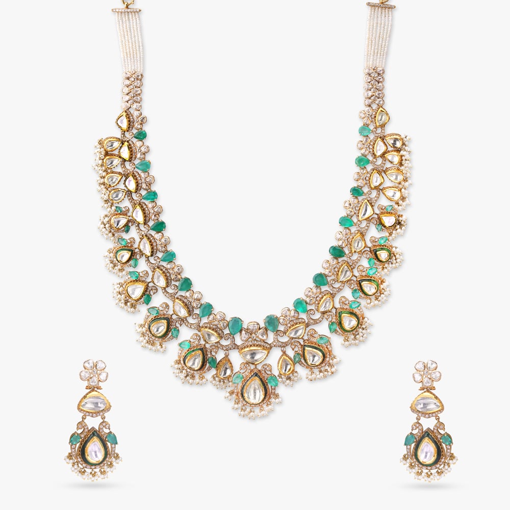 Sovereign Verdure Diamond Necklace Set,,hi-res image number null
