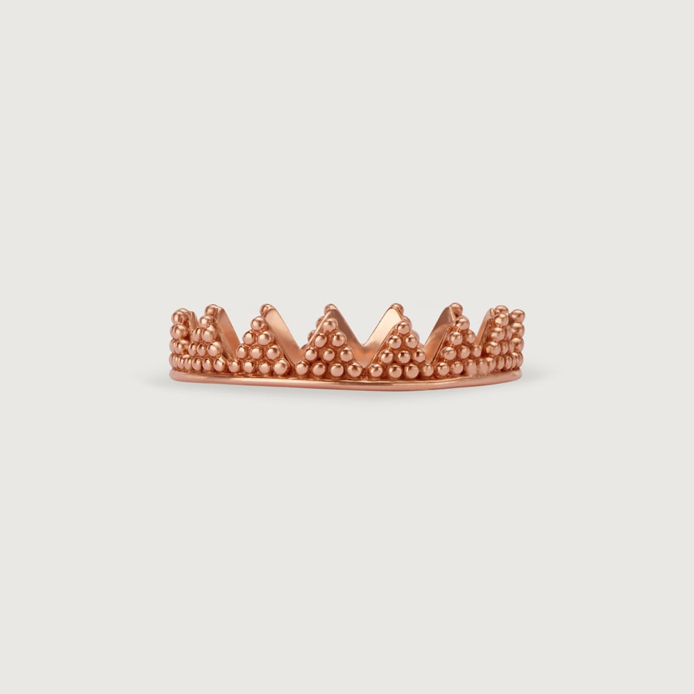 Yellow And Dual Tone Unity 14KT Yellow and Rose Gold Finger Ring,,hi-res image number null