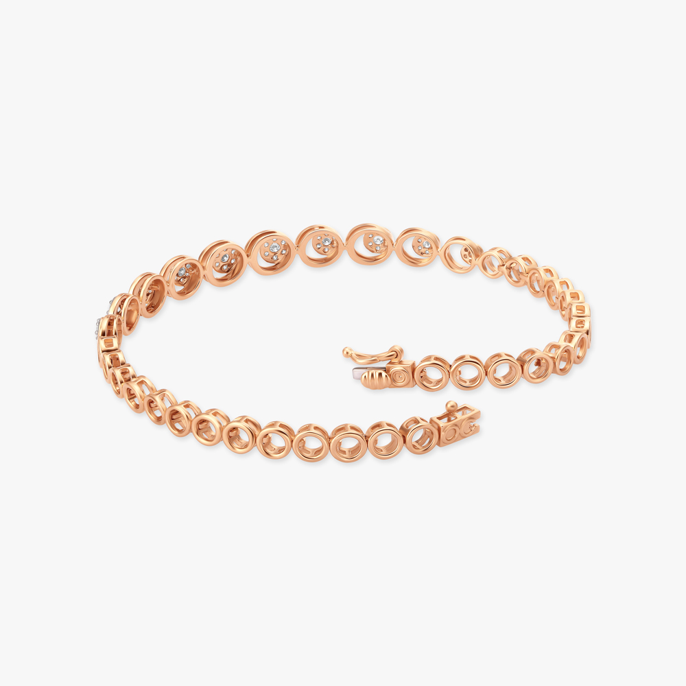 Celestial Diamond Crescent Bracelet,,hi-res image number null