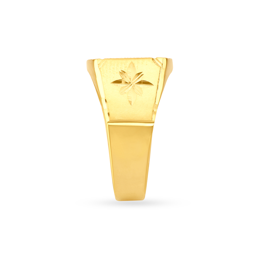 Grand Box Gold Ring for Men,,hi-res image number null