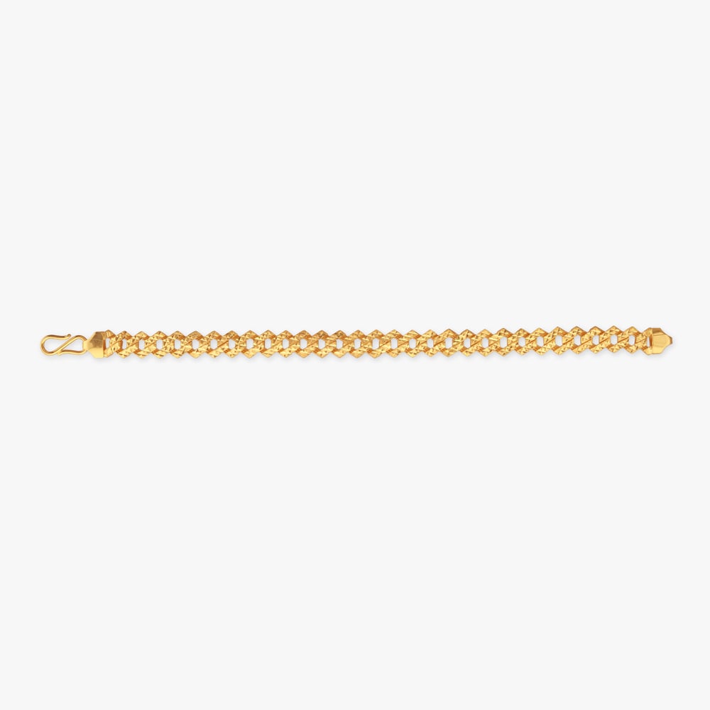 Majestic Statement Gold Bracelet for Men,,hi-res image number null