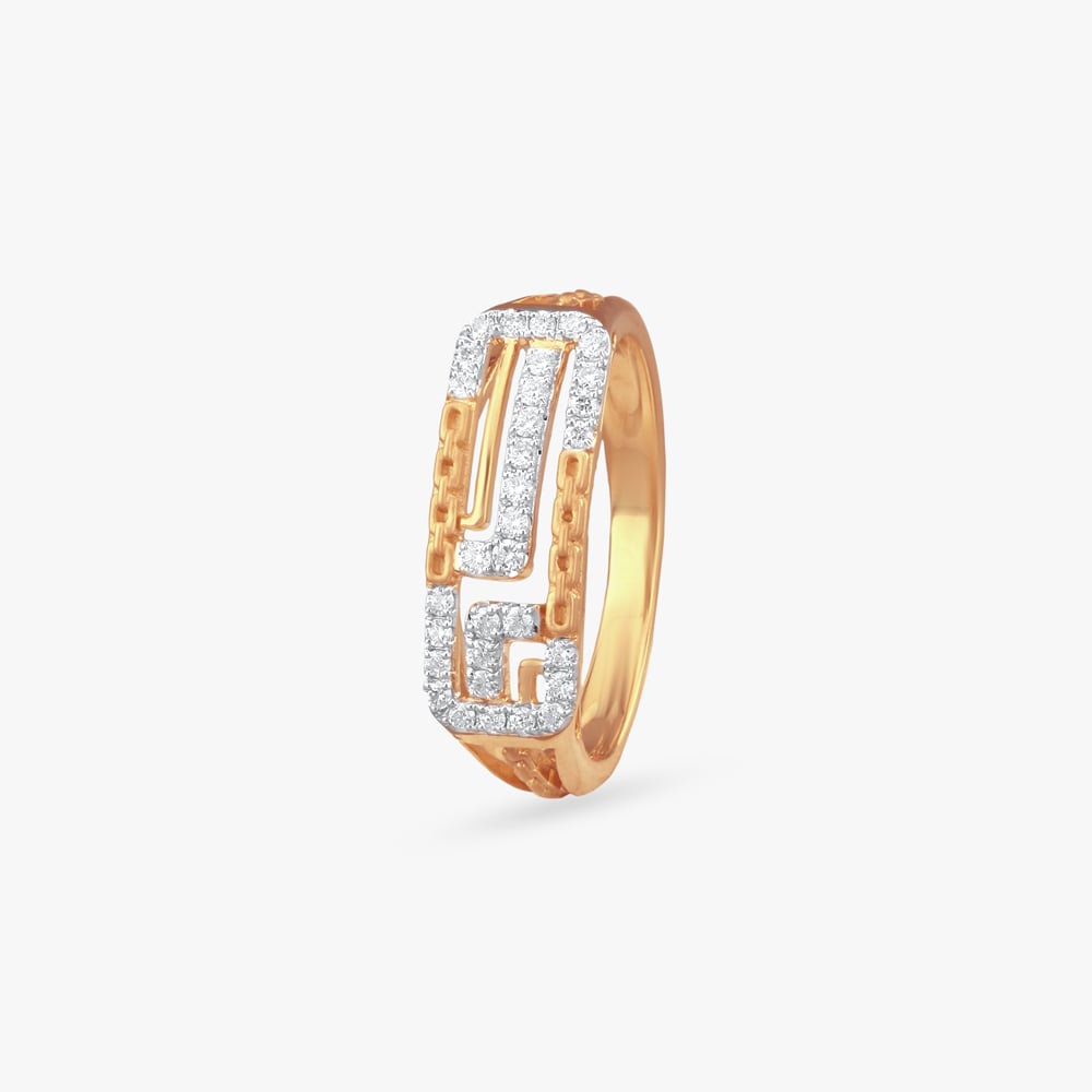 

Maze Matrix Diamond Ring
