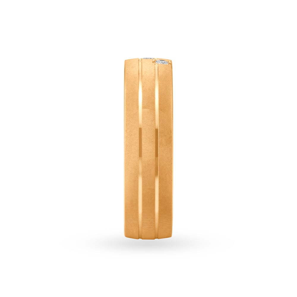 Grand Bold Diamond Ring in White and Rose Gold,,hi-res image number null