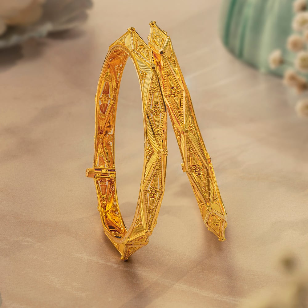 Mithila Muse Gold Bangles,,hi-res image number null