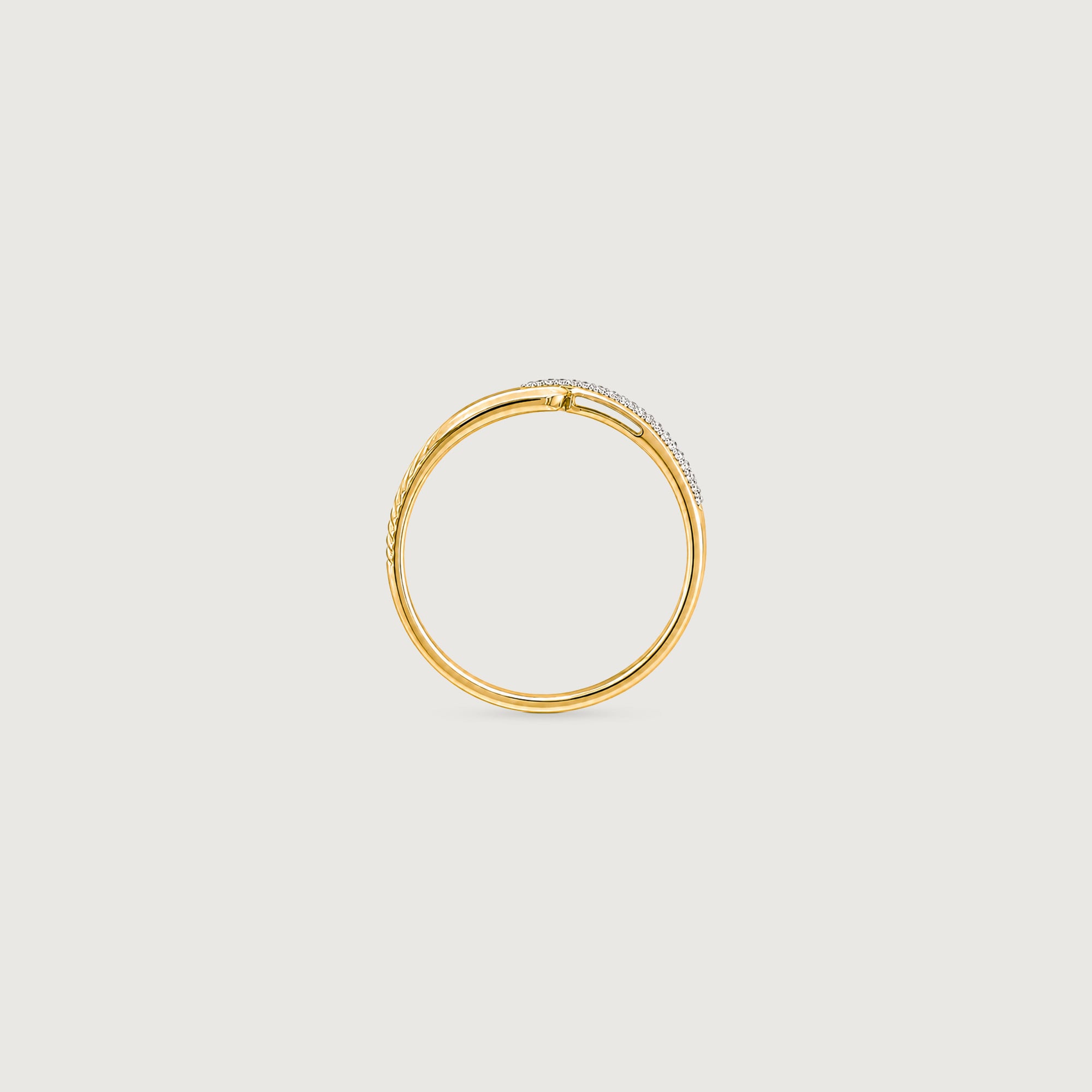 Subtle Offset Diamond Ring,,hi-res image number null