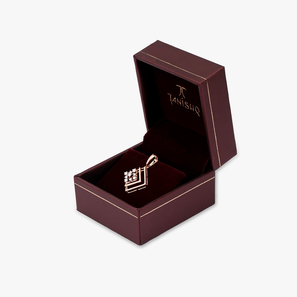 Enchanting Rose Gold Pendant,,hi-res image number null