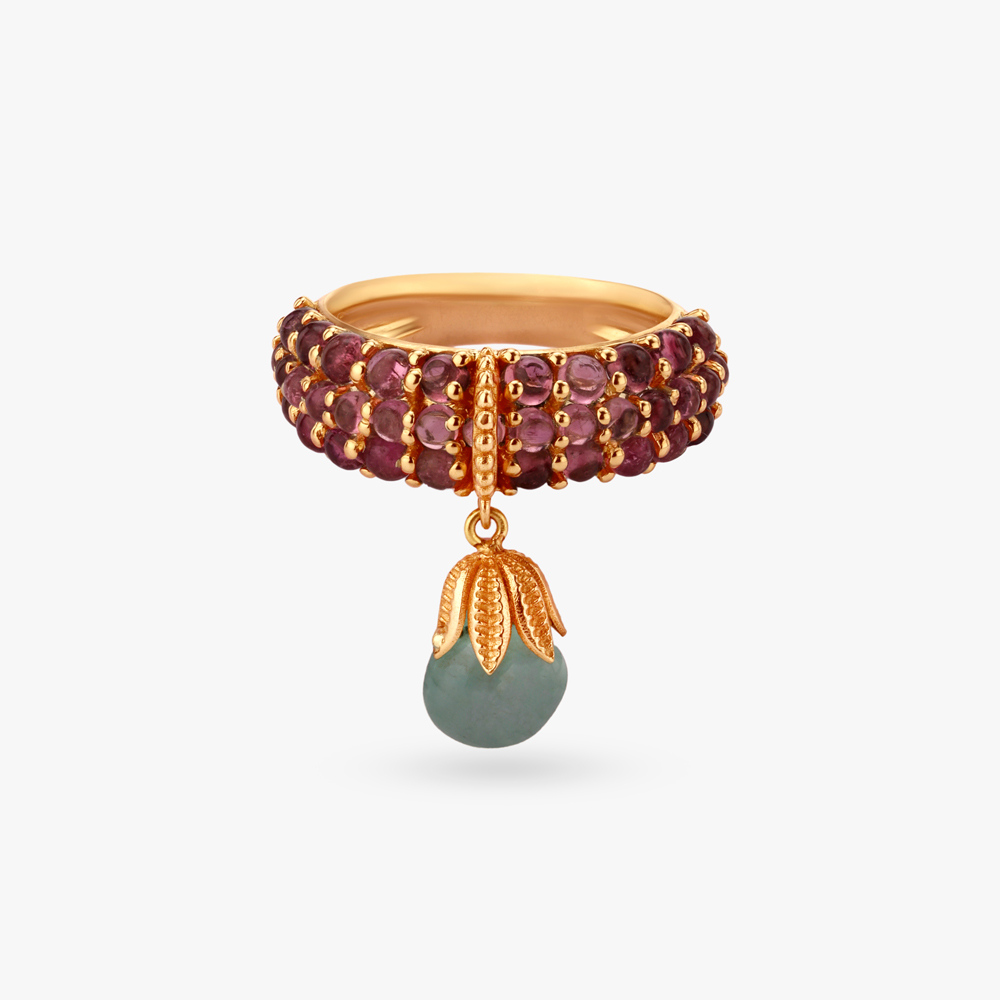 Orchard Poise Gold Ring,,hi-res image number null