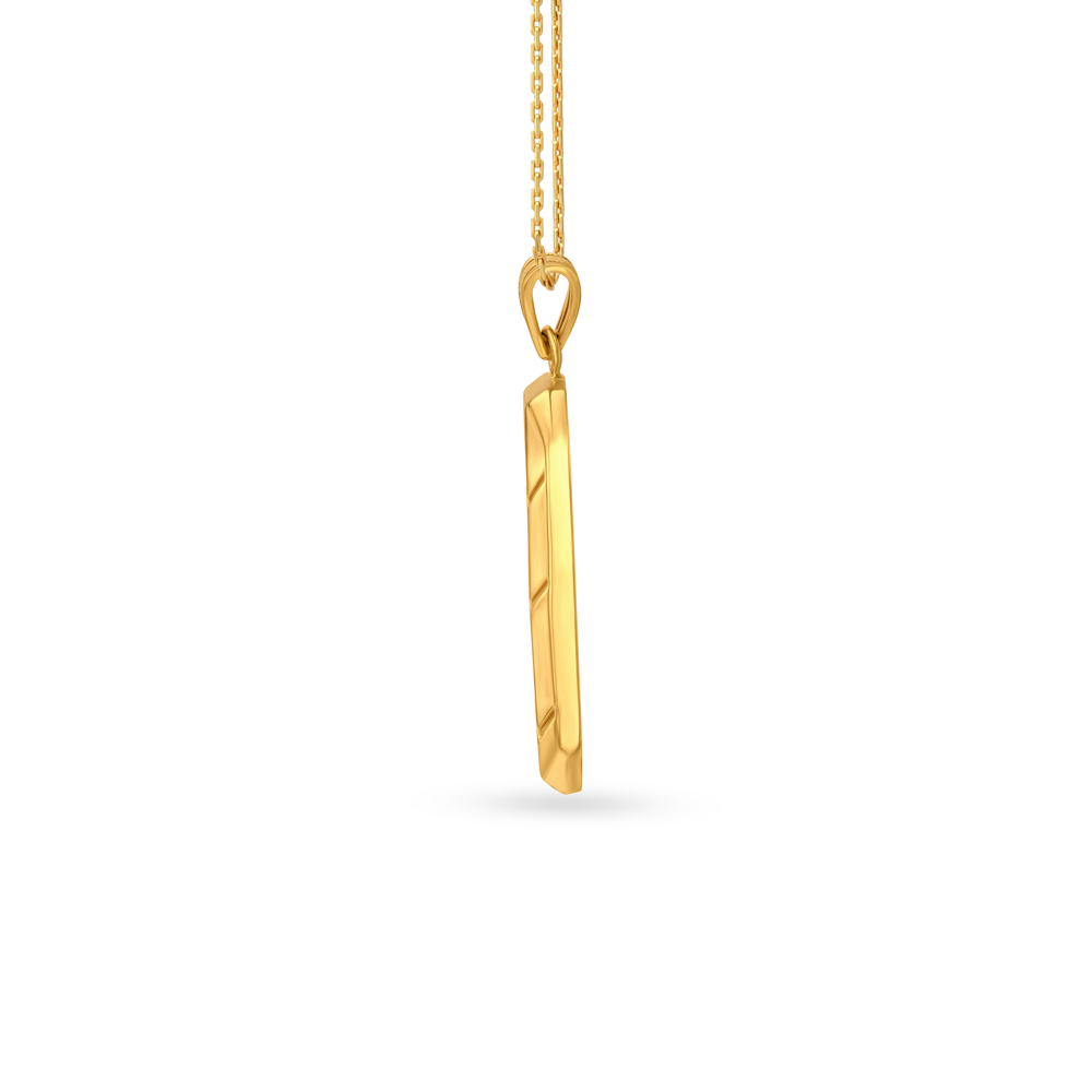 Classy Modern Men's Laser Cut Pendant,,hi-res image number null