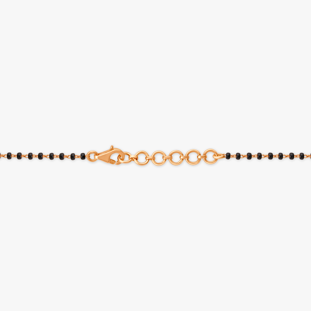 Floral Reminder Diamond Mangalsutra,,hi-res image number null