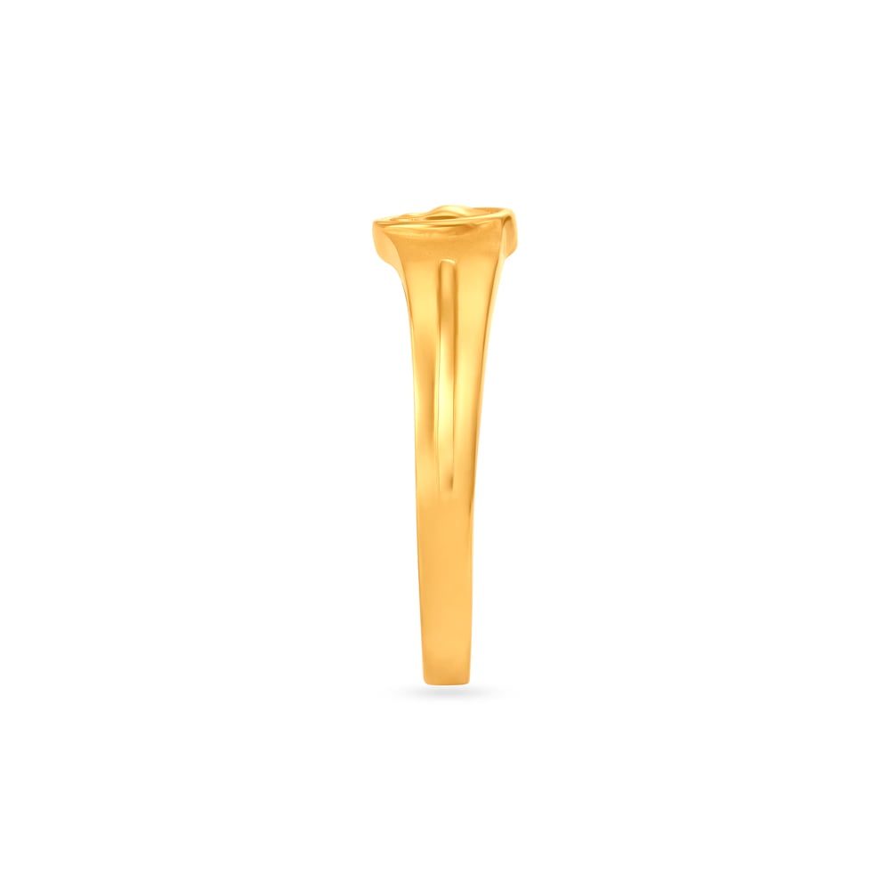 Exquisite Engraved Gold Ring,,hi-res image number null