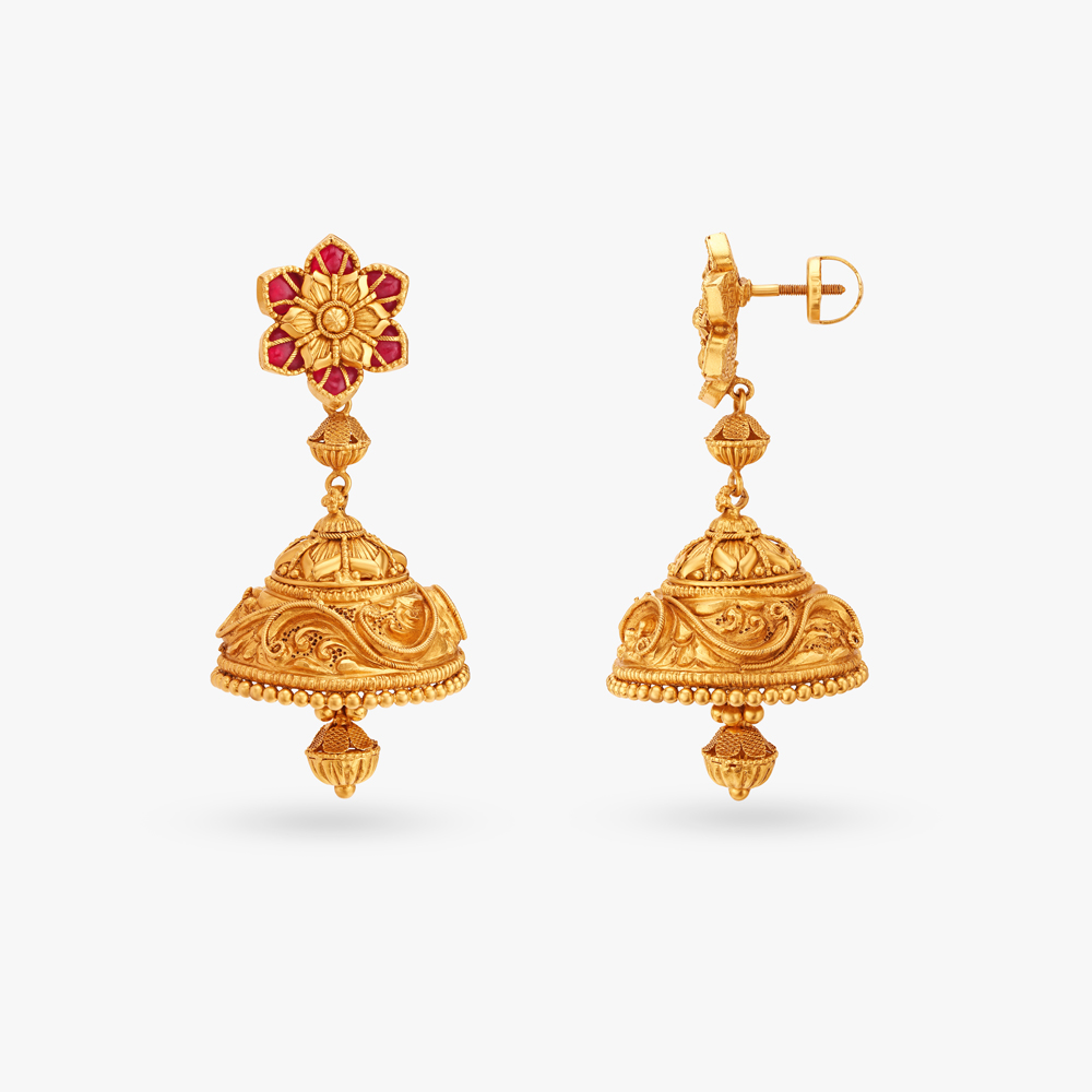 Exquisite Necklace Set with Nakashi Work,,hi-res image number null