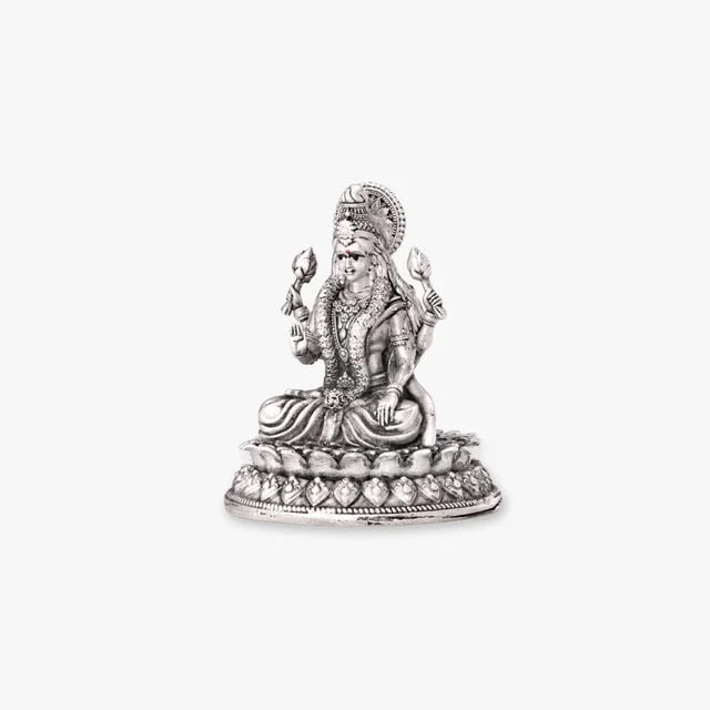 Shri Lakshmi Silver Idol,,hi-res image number null